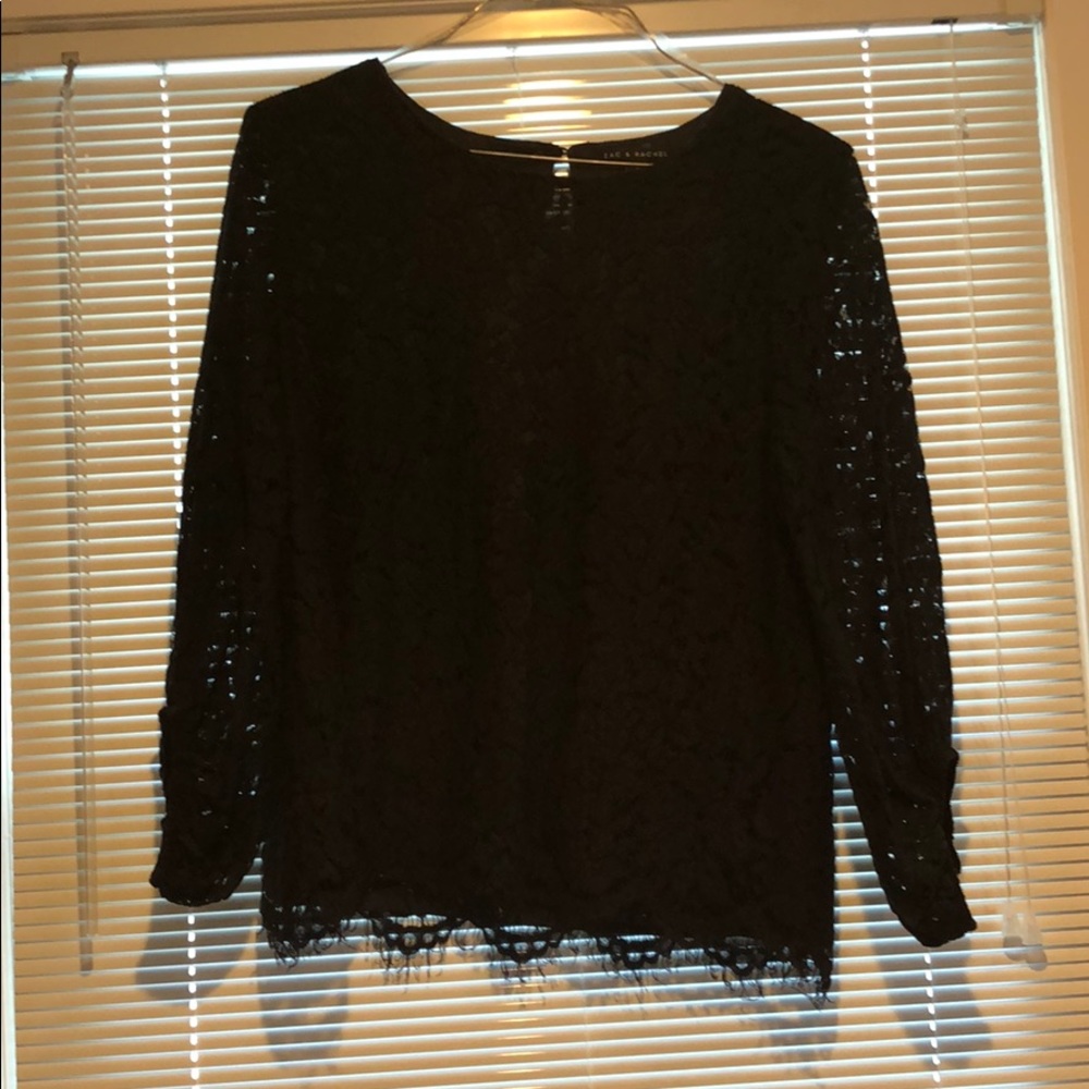 Black Lace Shirt